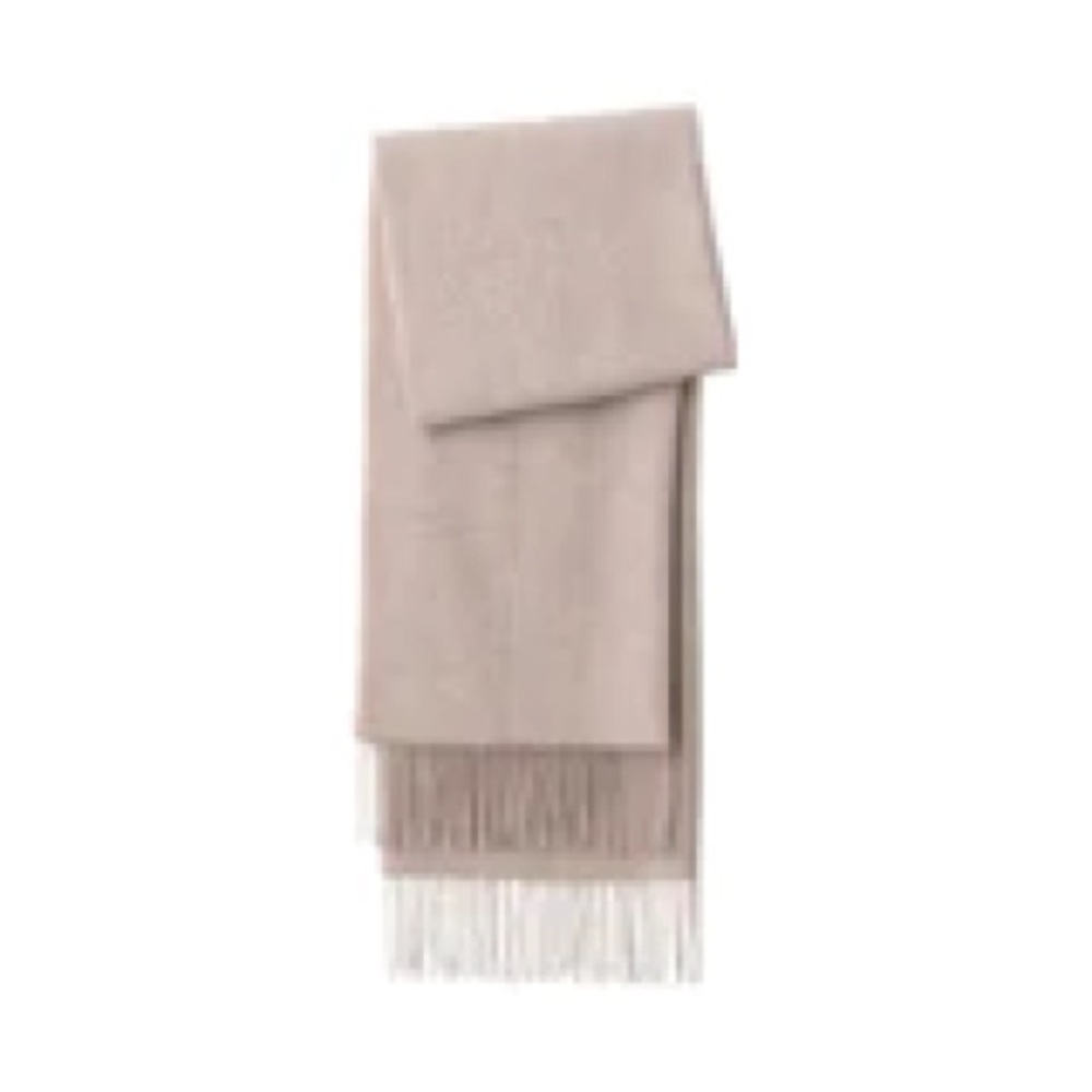 Muji Wool Woven Stole 60x200cm - Picture 3 of 5